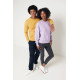 Sweater à col rond en coton recyclé Iqoniq Kruger - Pull unisexe en coton bio et recyclé pour un look tendance et responsable