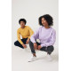 Sweater à col rond en coton recyclé Iqoniq Kruger - Pull unisexe en coton bio et recyclé pour un look tendance et responsable