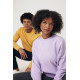 Sweater à col rond en coton recyclé Iqoniq Kruger - Pull unisexe en coton bio et recyclé pour un look tendance et responsable