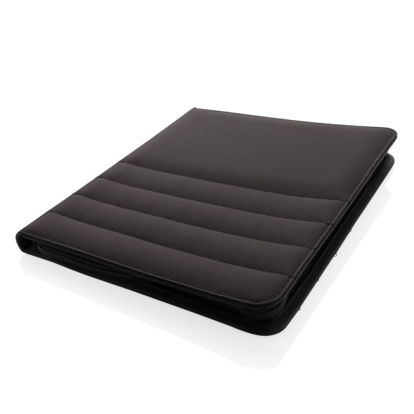 Conférencier A4 zippé Impact en rPET AWARE™ - Accessoire de bureau durable et respectueux de l'environnement