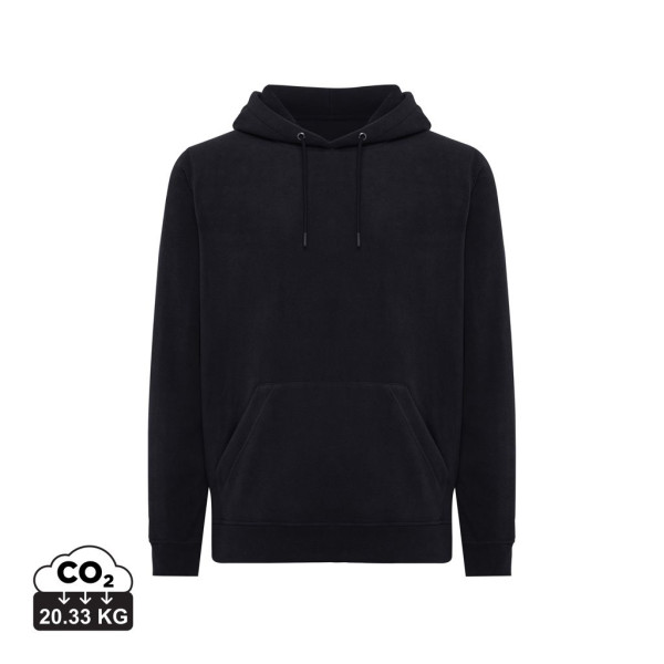 Polaire à capuche en polyester recyclé Iqoniq Trivor - Sweat unisexe respectueux de l'environnement