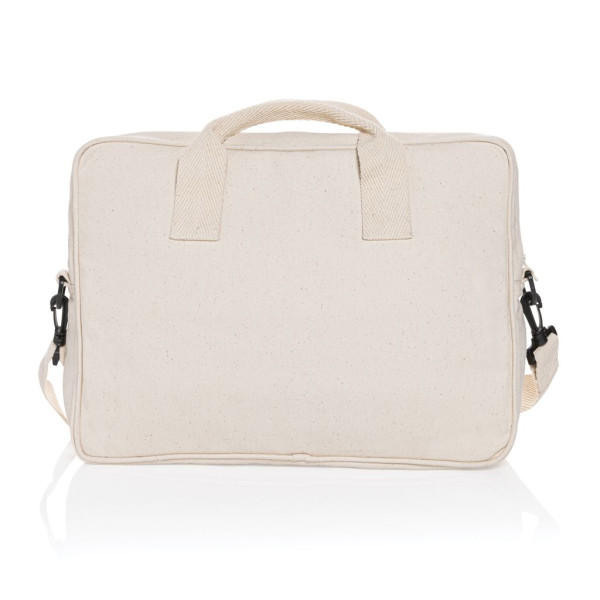 Sacoche ordinateur 15,4 en coton recyclé AWARE™ Laluka Personnalisable | BCM Goodies