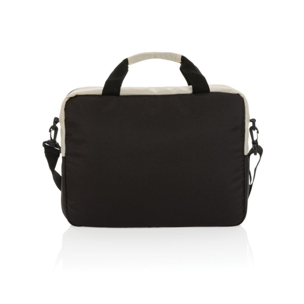 Sacoche ordinateur 15.6 en rPET AWARE™ Kazu - Sacoche professionnelle éco-responsable