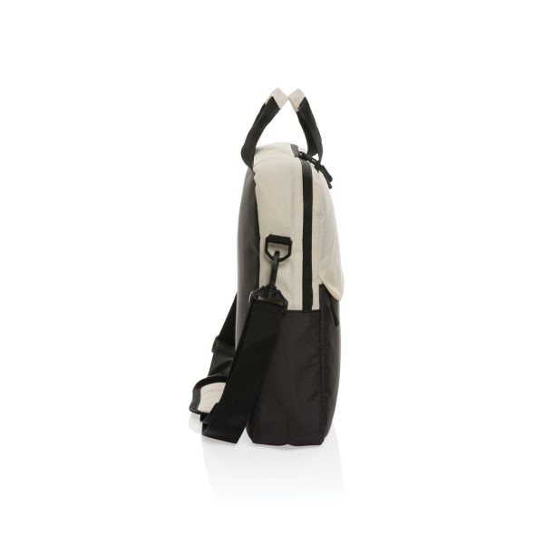 Sacoche ordinateur 15.6 en rPET AWARE™ Kazu - Sacoche professionnelle éco-responsable