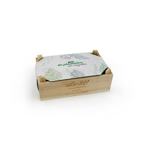Kit cagette personnalisable écologique – Goodies d’entreprise responsables | BCM Goodies