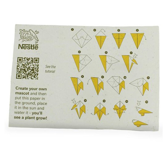 Papier graines A4 80g personnalisable – Objet publicitaire écologique pour entreprises