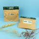 Grand pot kraft pop-up personnalisable – Goodie publicitaire écologique pour entreprises