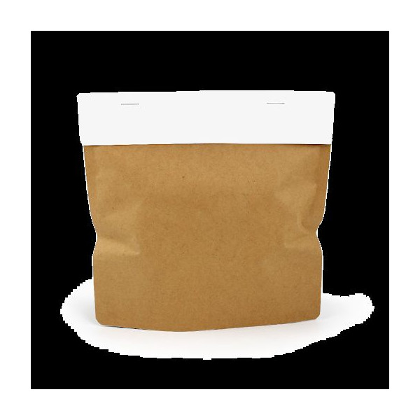 Grand pot kraft pop-up personnalisable – Goodie publicitaire écologique pour entreprises