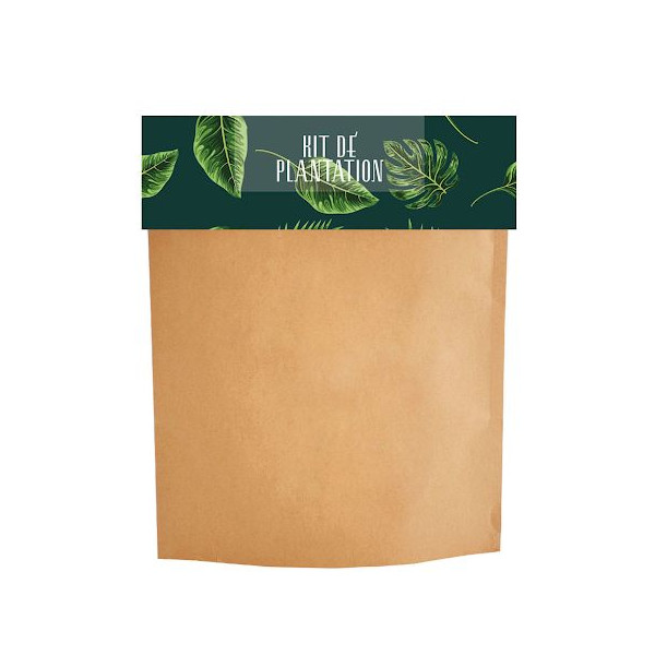 Petit pot kraft pop-up personnalisable – Goodies écologique pour entreprises – BCM Goodies