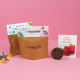 Mini pot kraft pop-up personnalisable - Goodie écologique pour communication d'entreprise | BCM Goodies