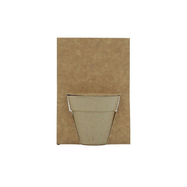 Kit pot en fibre de bambou personnalisable avec graines ou bulbes – Goodies écologiques pour entreprises | BCM Goodies