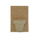 Kit pot en fibre de bambou personnalisable avec graines ou bulbes – Goodies écologiques pour entreprises | BCM Goodies