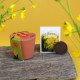 Kit plantation personnalisé en pot céramique Ø7 cm pour entreprises – BCM Goodies