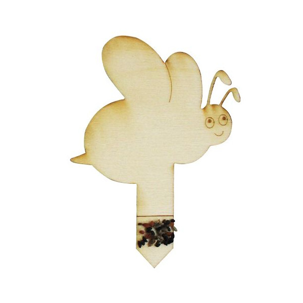 Stick bois à graines personnalisable en carte écologique – Goodie d’entreprise éco-responsable BCM Goodies