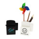 Stylo-box personnalisable made in France 70g – Accessoire de bureau écologique avec marquage technique_de_marquage | BCM Goodies