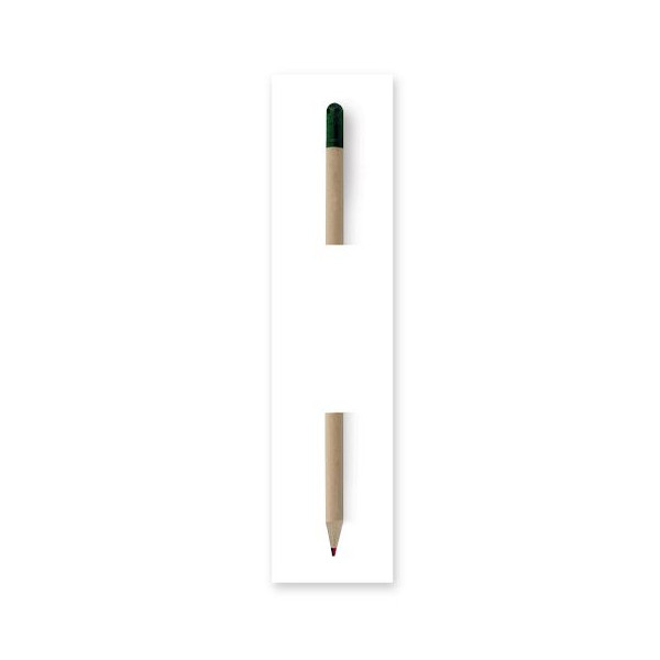 Crayon à graines en bois de tilleul personnalisable avec étui à colorier – Goodie écologique BCM Goodies