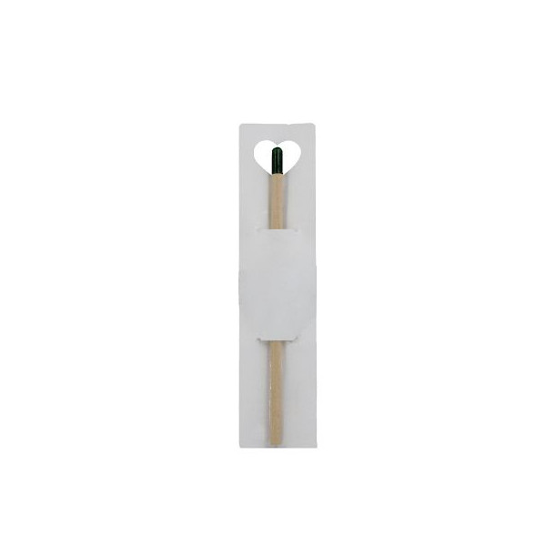 Crayon à graines étui cœur personnalisable – Objet publicitaire écologique pour entreprises