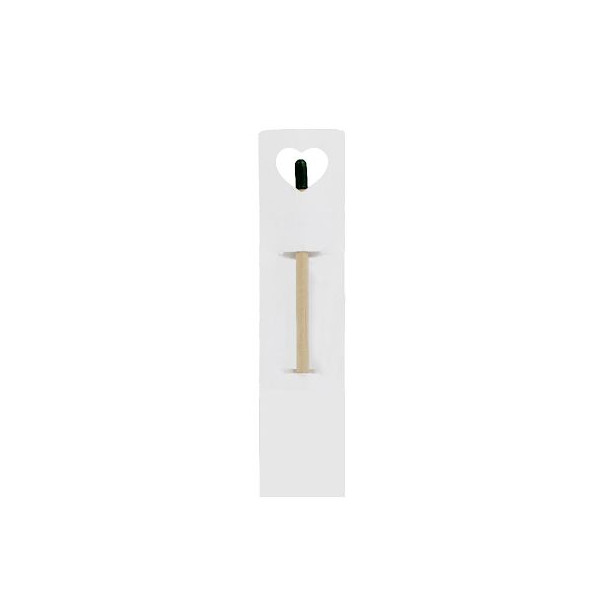 Crayon à graines étui cœur personnalisable – Objet publicitaire écologique pour entreprises
