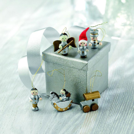 Set de 6 décorations de Noël HELSINBORG Personnalisable | BCM Goodies - 3