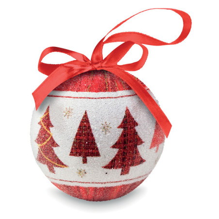 Boule de Noël et boîte. SNOWY Personnalisable | BCM Goodies - 2