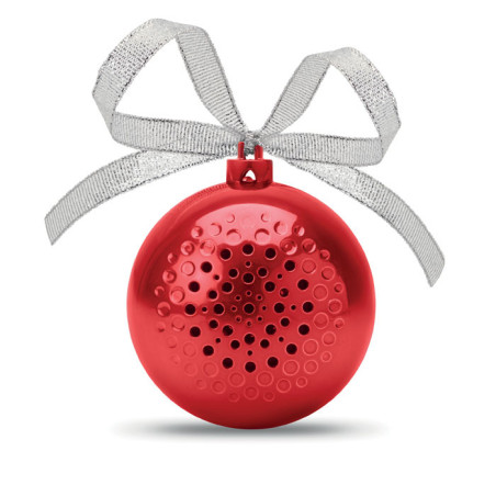 Haut parleur boule de Noël JINGLE BALL Personnalisable | BCM Goodies - 1