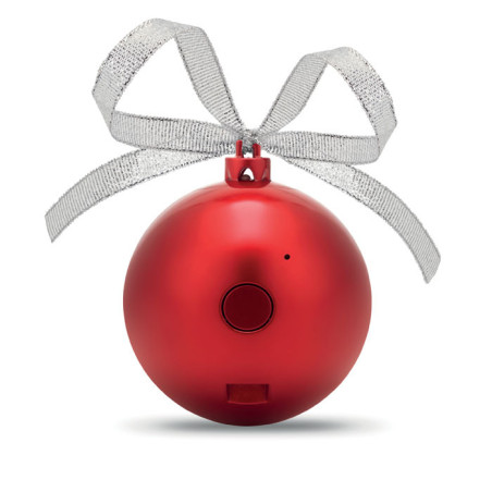 Haut parleur boule de Noël JINGLE BALL Personnalisable | BCM Goodies - 2