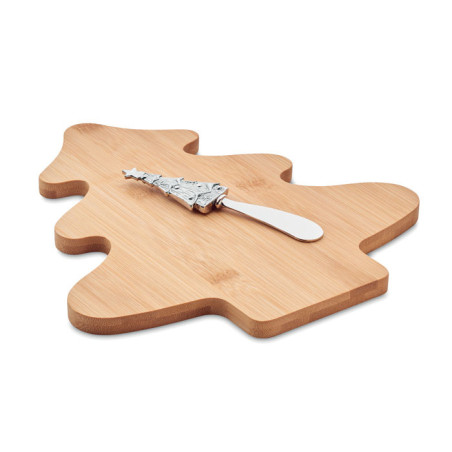 Set à fromages en bambou TREECHESSE Personnalisable | BCM Goodies - 4