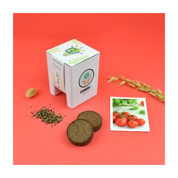 Pot ordi graines personnalisable – Goodie écologique pour communication d’entreprise | BCM Goodies