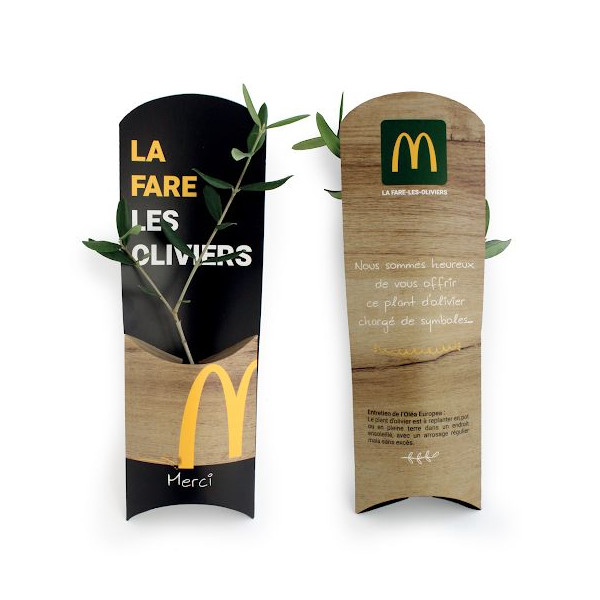 Étui arbre personnalisable pour événements professionnels – Goodies nature B2B