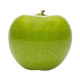 Pomme publicitaire personnalisée à l’encre alimentaire blanche – Marquage tampographie – 200g – Goodies entreprise BCM