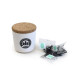 Kit Mug Bambou Liège Personnalisé avec Thés ou Tisanes – Goodies Entreprise pour Communication et Cadeaux d’Affaires