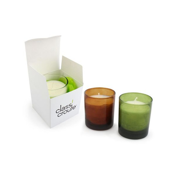 Bougie personnalisée en boîte – Cadeau d'entreprise personnalisable avec logo – BCM Goodies