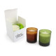 Bougie personnalisée en boîte – Cadeau d'entreprise personnalisable avec logo – BCM Goodies