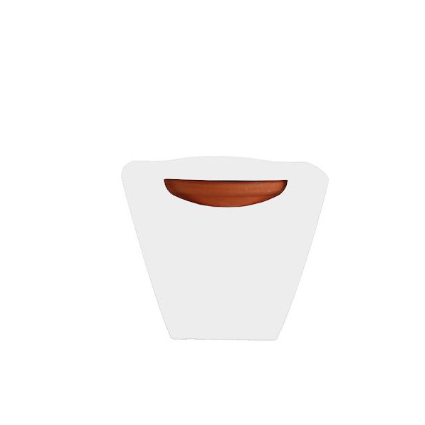 Kit de plantation personnalisable en terre cuite Ø10 cm – Cadeau d’entreprise écologique BCM Goodies