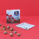 Sachet de graines personnalisable 55x55 mm en papier PE thermosoudé – Goodies écologique pour communication d’entreprise