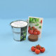 Kit de plantation personnalisable pot zinc Ø8 cm – Cadeau d’entreprise écologique BCM Goodies