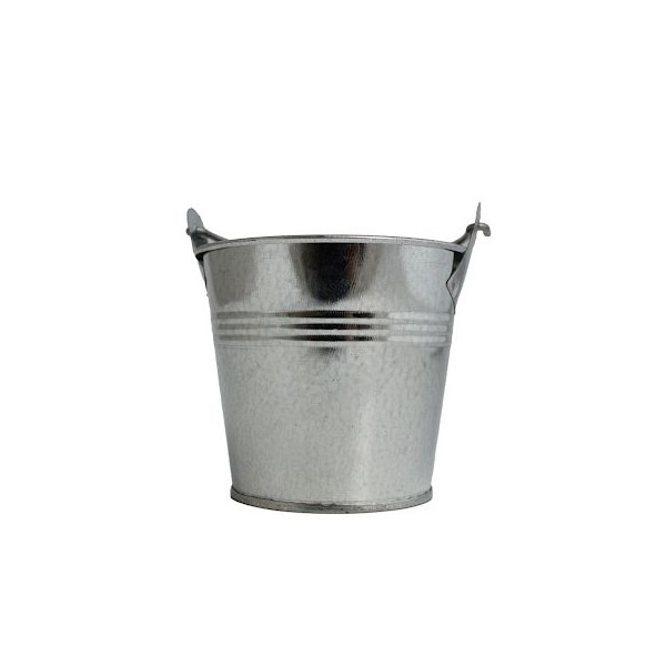 Kit de plantation personnalisable pot zinc Ø8 cm – Cadeau d’entreprise écologique BCM Goodies