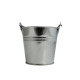 Kit de plantation personnalisable pot zinc Ø8 cm – Cadeau d’entreprise écologique BCM Goodies