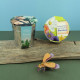 Kit de plantation personnalisable pot zinc Ø13 cm – Cadeau d’entreprise écologique pour communication et événements – BCM Goodie