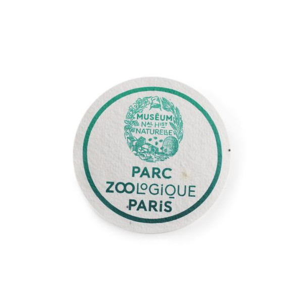 Sous bock papier graines 80g grand rond personnalisable – Support événementiel écologique BCM Goodies