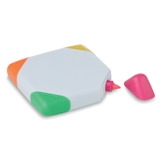 Surligneur dans un boîtier en SQUARIE Personnalisable | BCM Goodies - 3