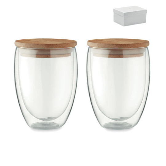 Lot de 2 verres 350 ml TIRANA SET Personnalisable | BCM Goodies - 4