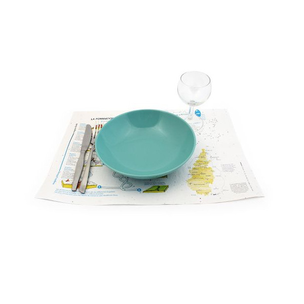Set de table en papier graines personnalisé – Goodies écologique pour communication d’entreprise