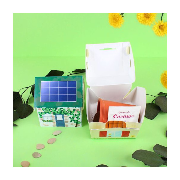 Kit de jardinage personnalisable fabriqué en France – Cadeau d'entreprise écologique BCM Goodies