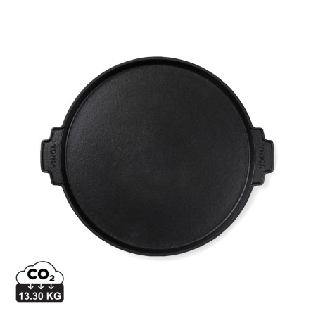 VINGA Plancha ronde 30 cm Monte Ardoise Personnalisable | BCM Goodies - 3
