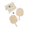 VINGA Jeu de tennis de plage Miro Personnalisable | BCM Goodies - 1