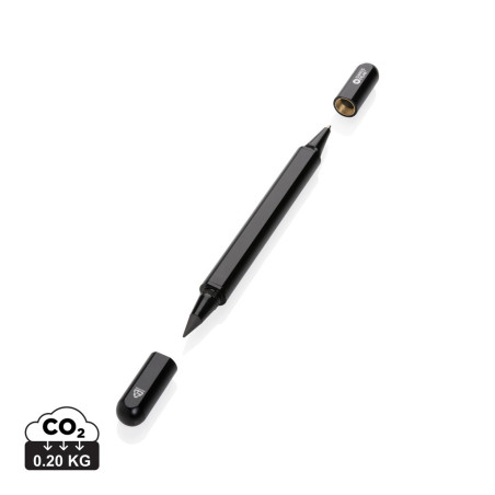 Stylo à double pointe en aluminium RCS Swiss Peak Storm Personnalisable | BCM Goodies - 3