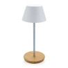 Lampe de table plastique RCS rechargeable par USB Pure Glow Personnalisable | BCM Goodies - 1