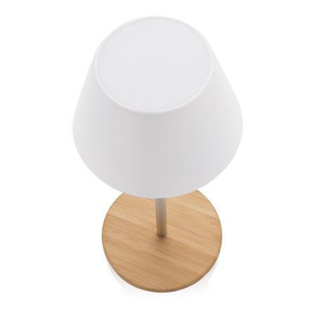 Lampe de table plastique RCS rechargeable par USB Pure Glow Personnalisable | BCM Goodies - 2