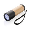 Lampe torche en bambou et plastique recyclé RCS Personnalisable | BCM Goodies - 1